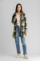 Women's Lichen Stretch Flannel Tunic - LIV Outdoor