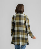 Women's Lichen Stretch Flannel Tunic - LIV Outdoor