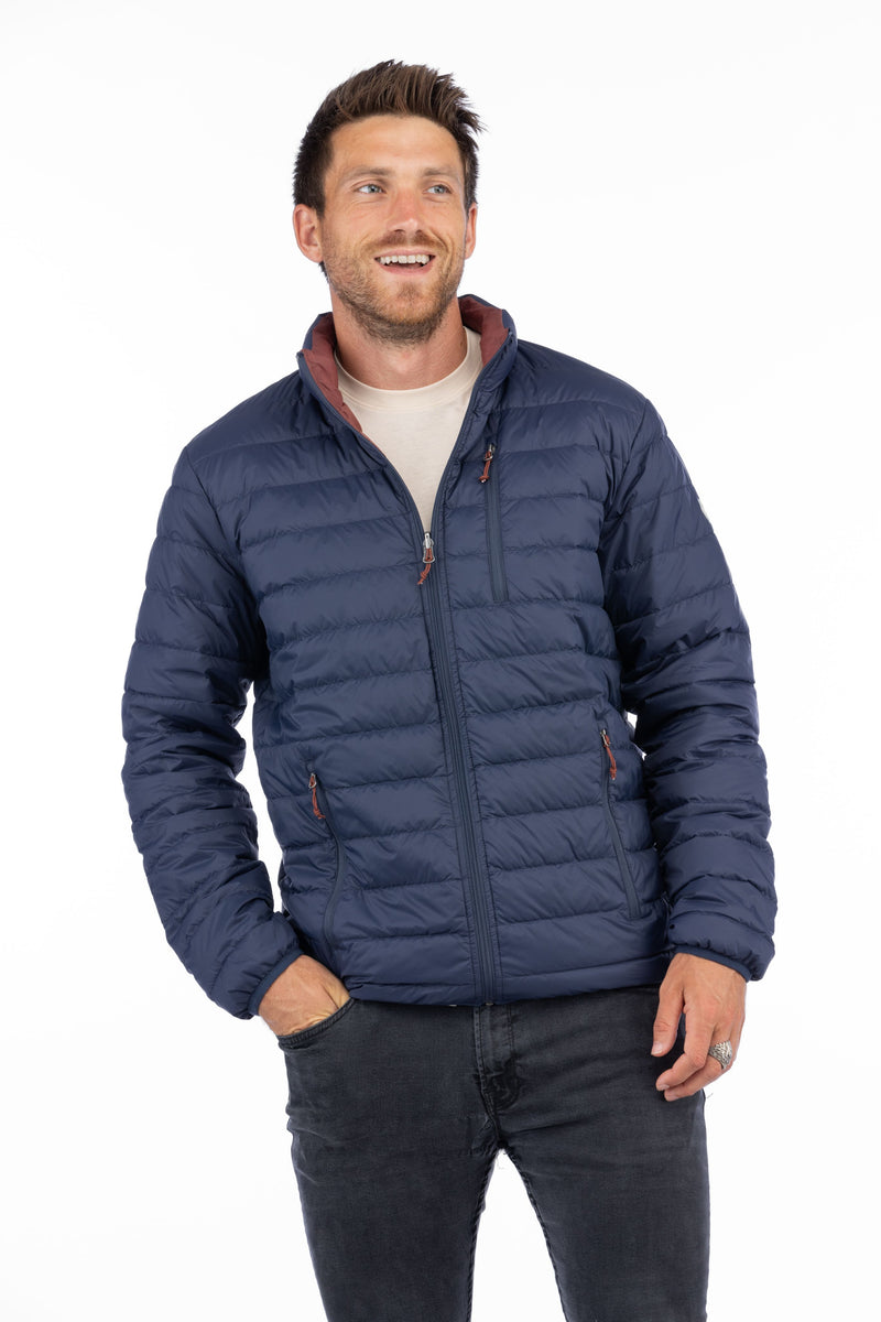 Men's Summit Reversible & Packable Down Jacket - LIV Outdoor
