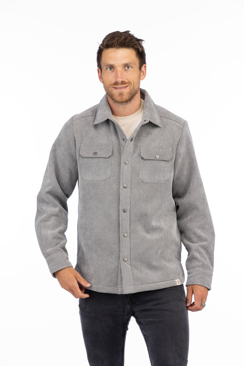 Men's Remy Sherpa Lined Corduroy Shirt Jacket - LIV Outdoor