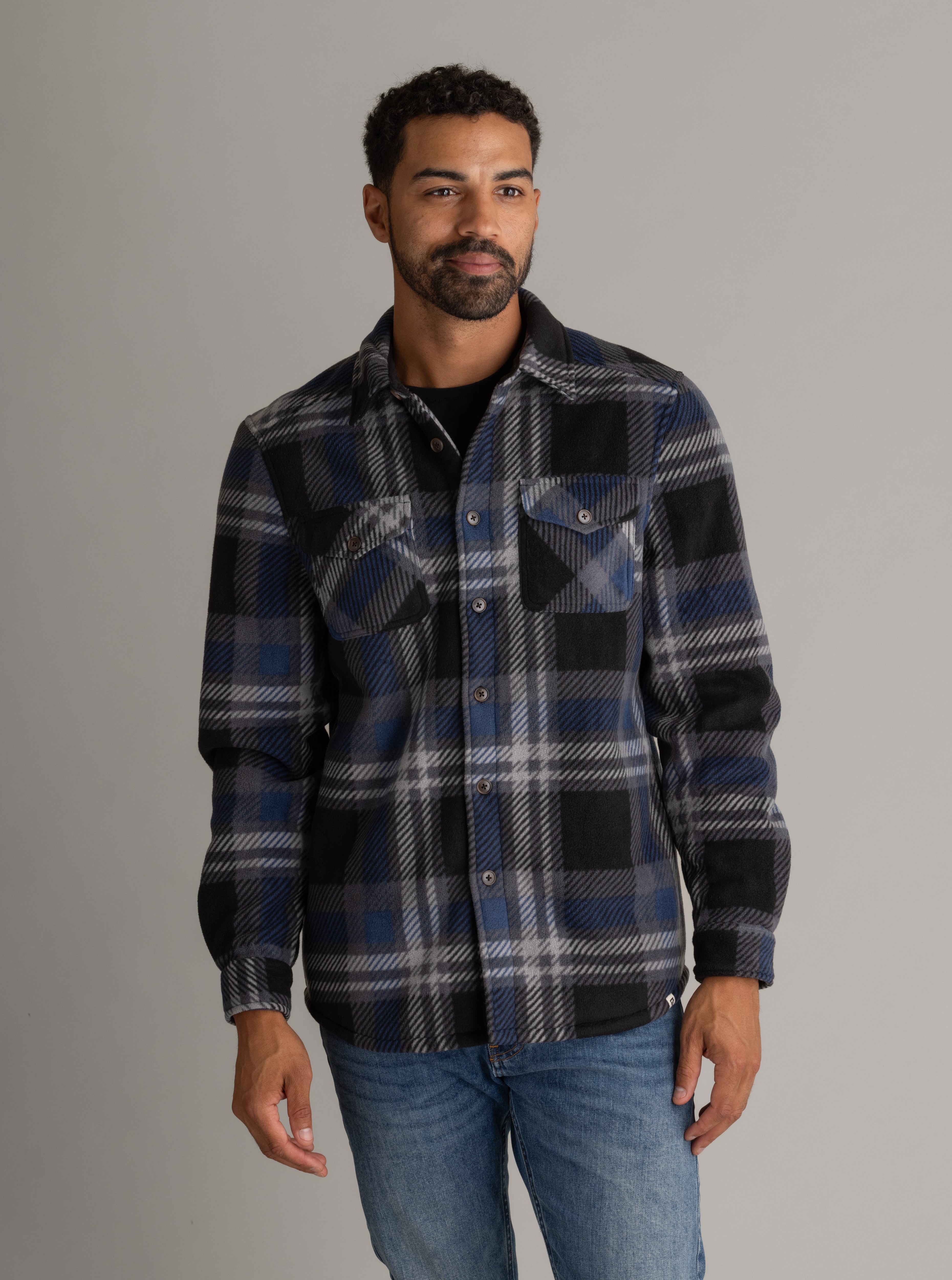Men's Koda Sherpa Lined Shirt Jacket - LIV Outdoor