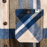 Men's Shay Faux Wool Button Down Jacket