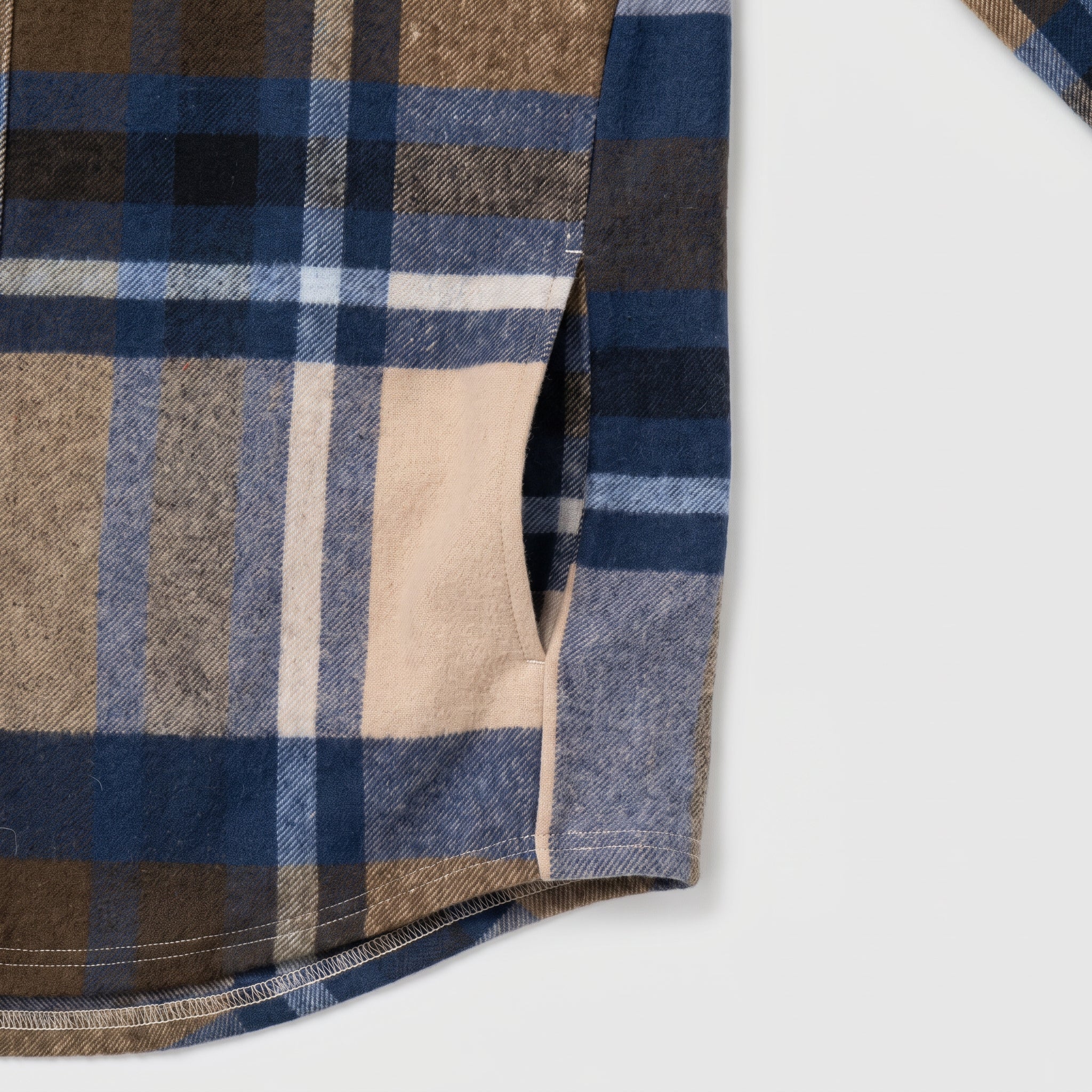Men's Shay Faux Wool Button Down Jacket