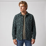 Men's Shay Faux Wool Button Down Jacket