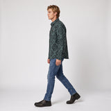 Men's Shay Faux Wool Button Down Jacket