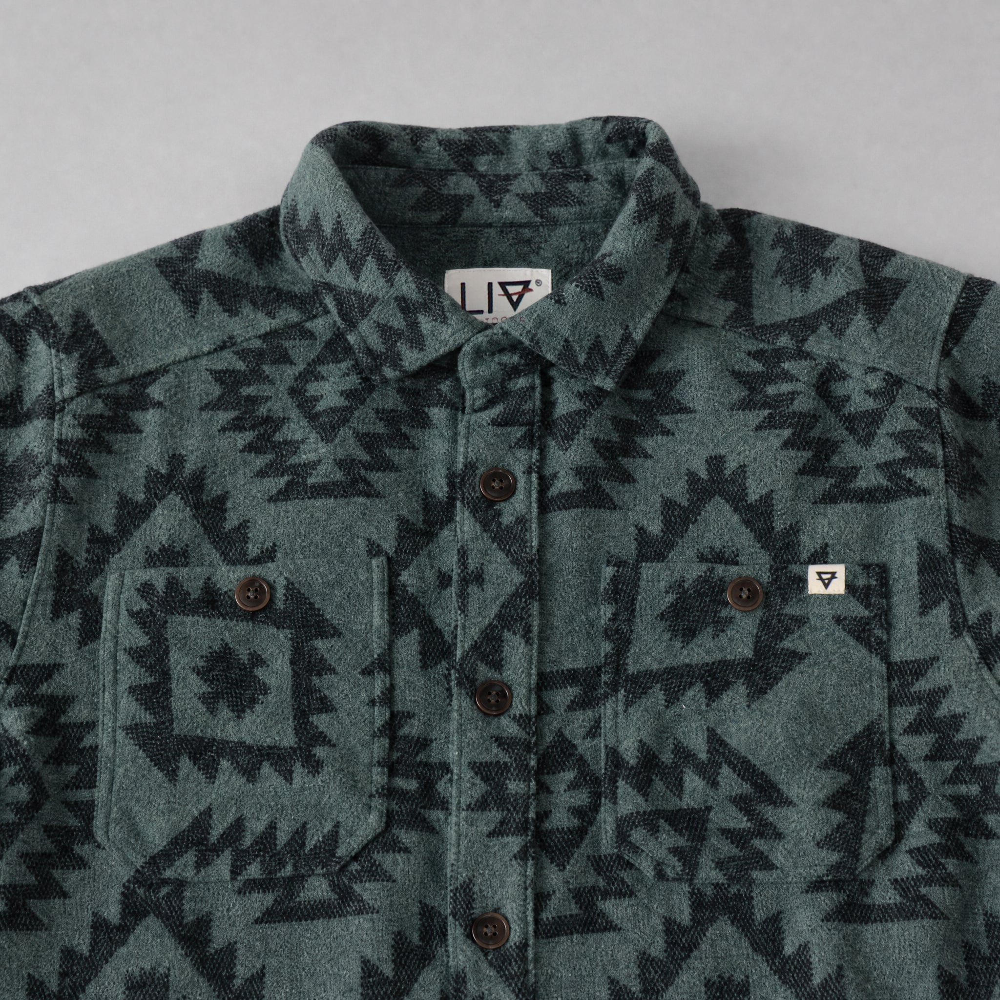 Men's Shay Faux Wool Button Down Jacket