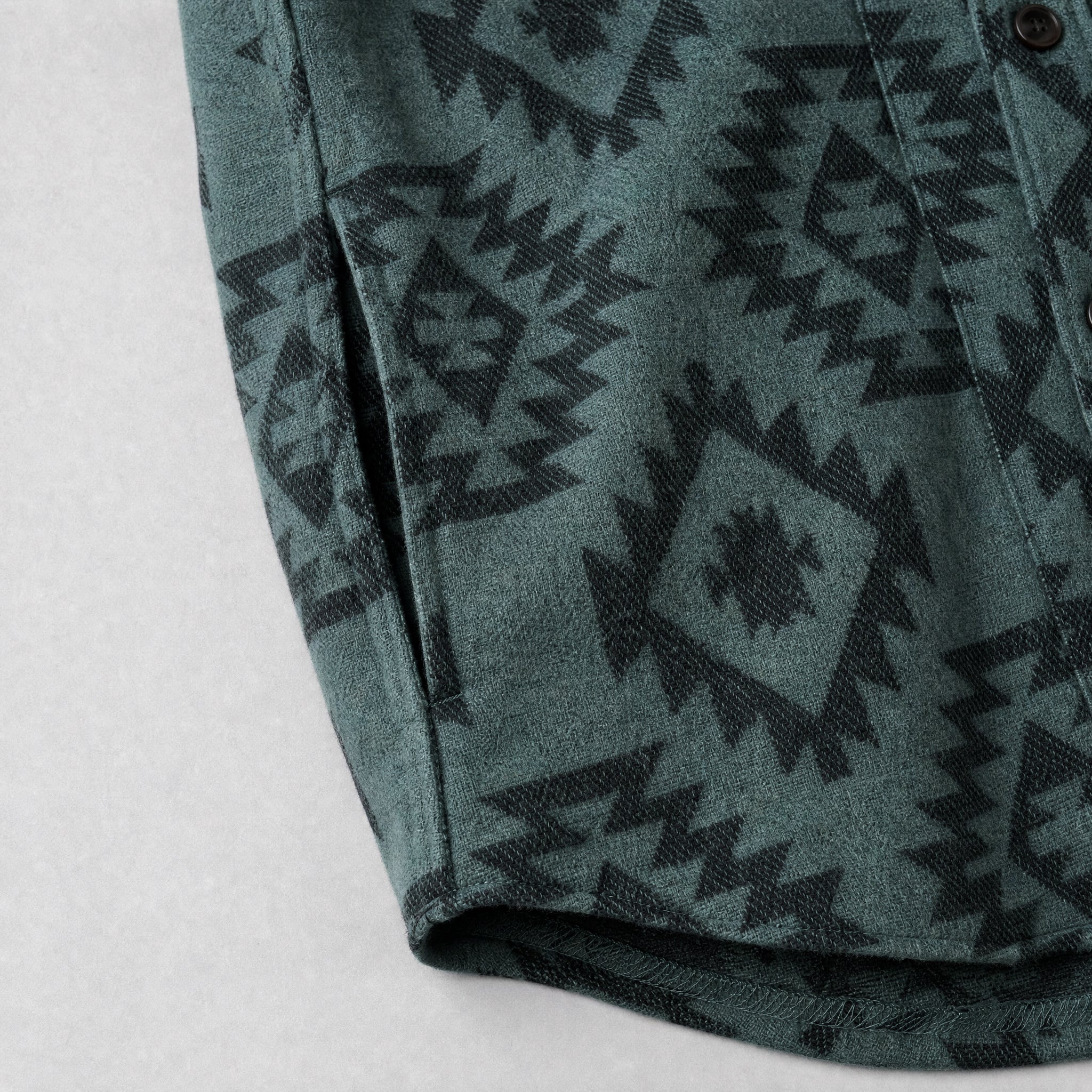 Men's Shay Faux Wool Button Down Jacket