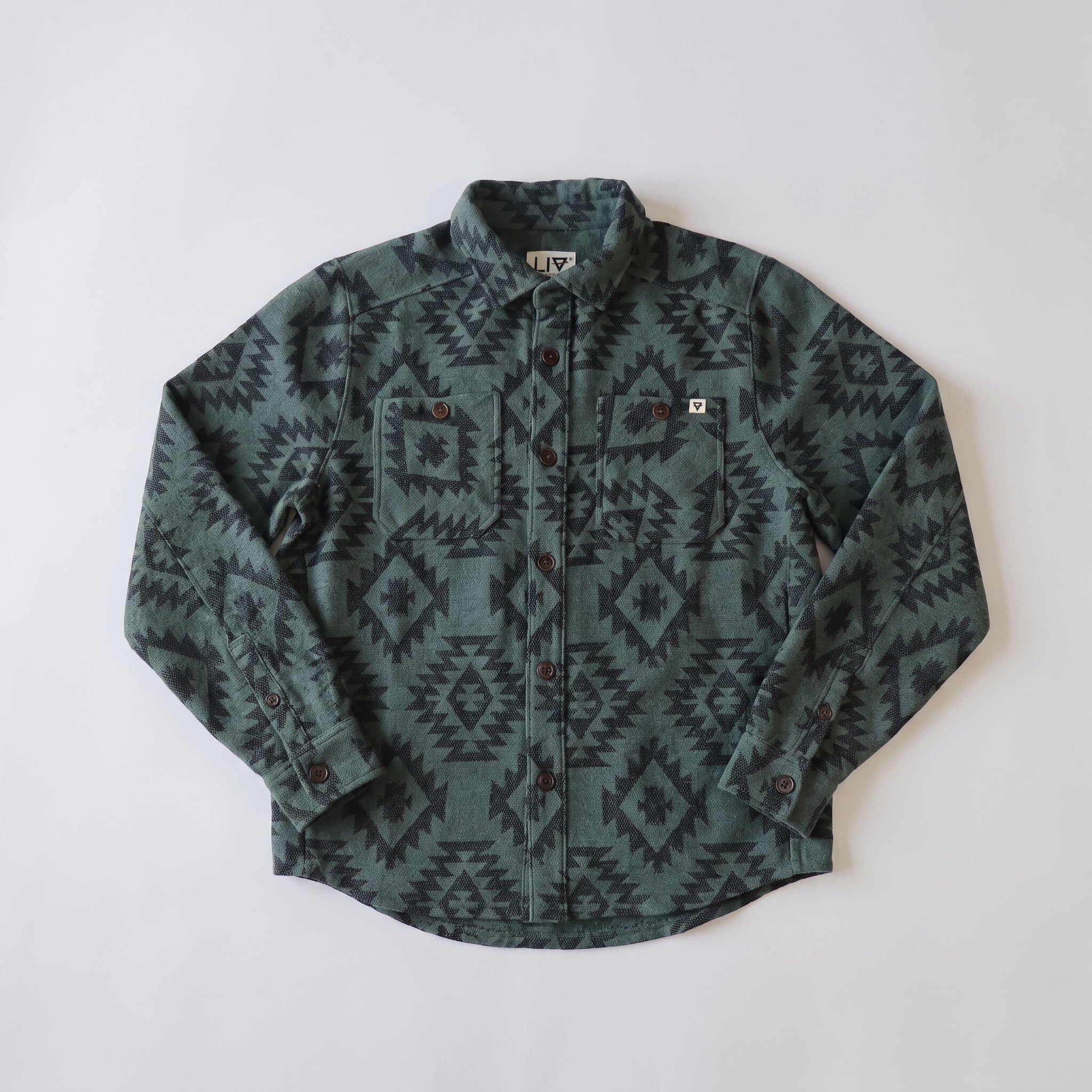 Men's Shay Faux Wool Button Down Jacket