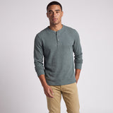 Men's Fireside Sherpa Lined Waffle Henley
