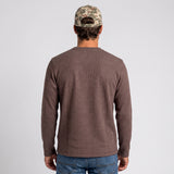 Men's Fireside Sherpa Lined Waffle Henley