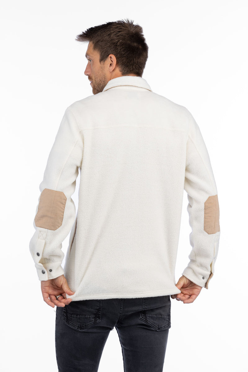 Men's Bear Heavyweight Fleece Shirt Jacket - LIV Outdoor