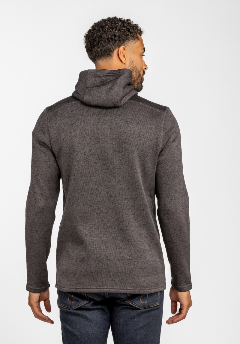 Men's Crispin Sweaterfleece Hooded Jacket - LIV Outdoor