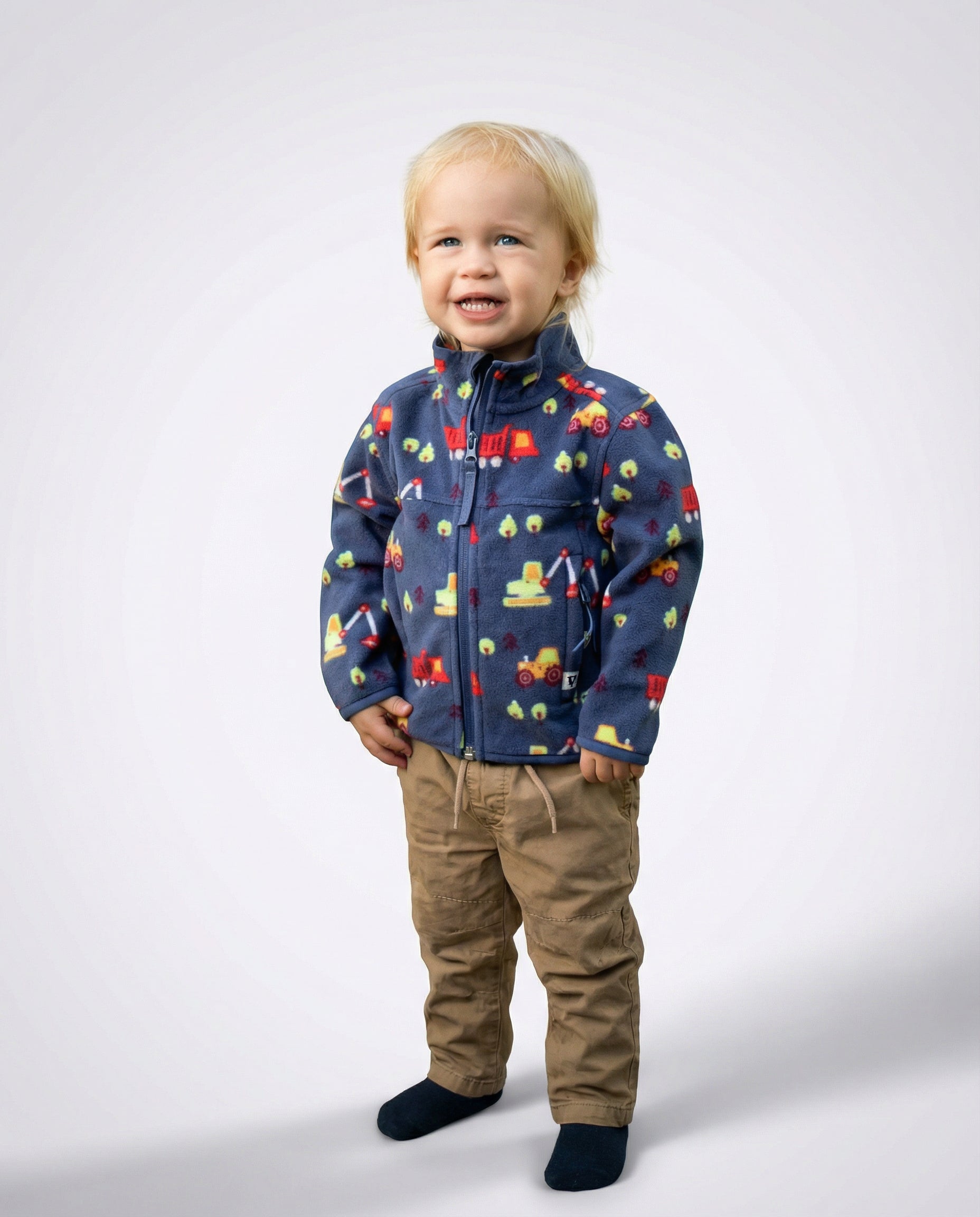 Unisex Trail Microfleece Printed Jacket - Infant Sizing