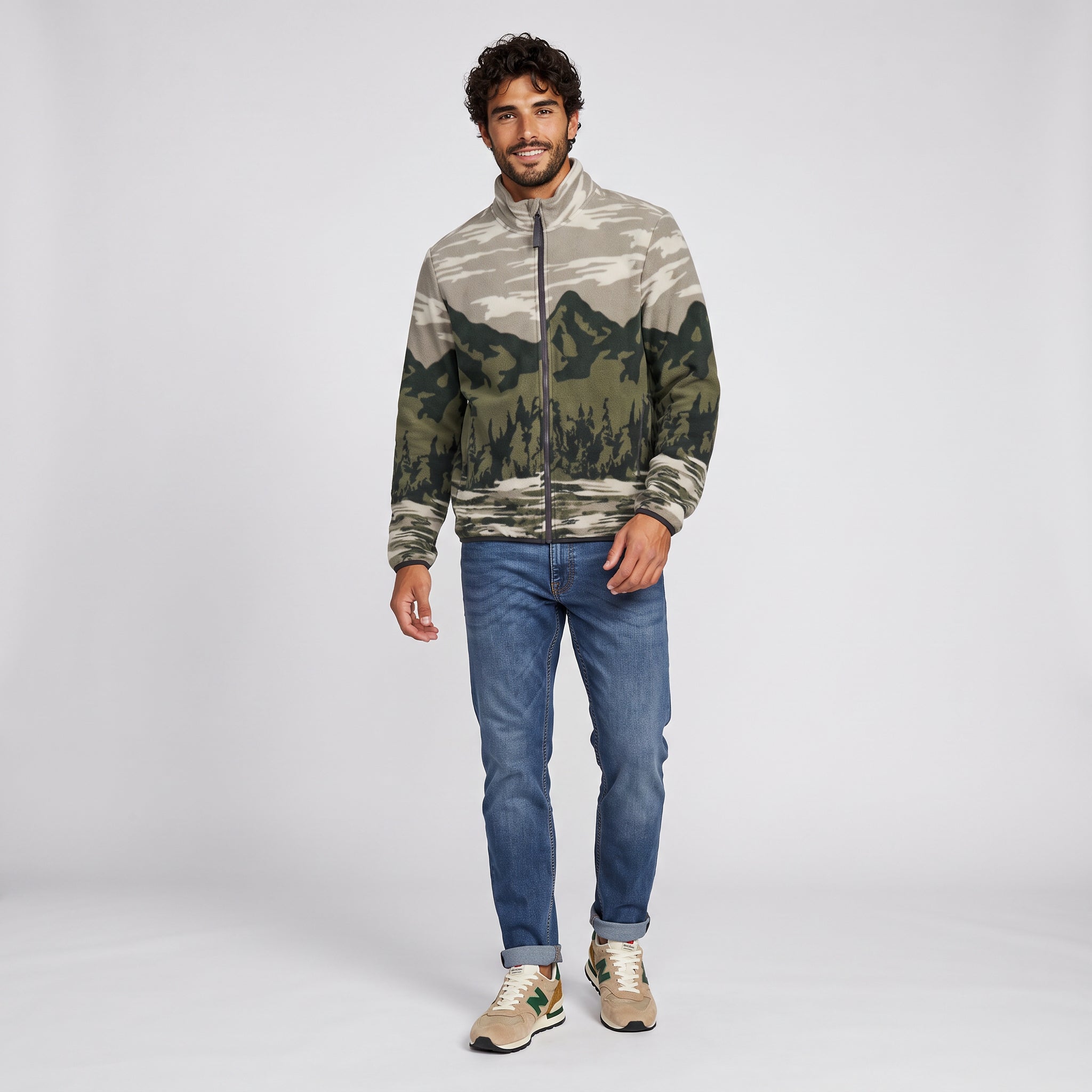Men's Picchu Sherpa Lined Fleece Jacket