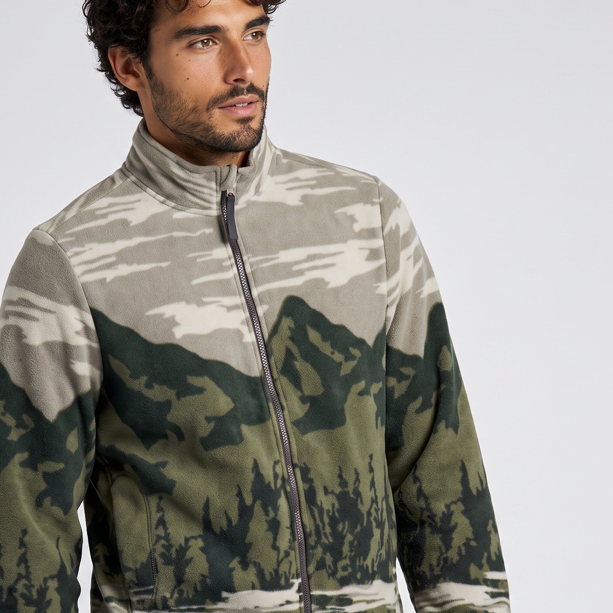 Men's Picchu Sherpa Lined Fleece Jacket