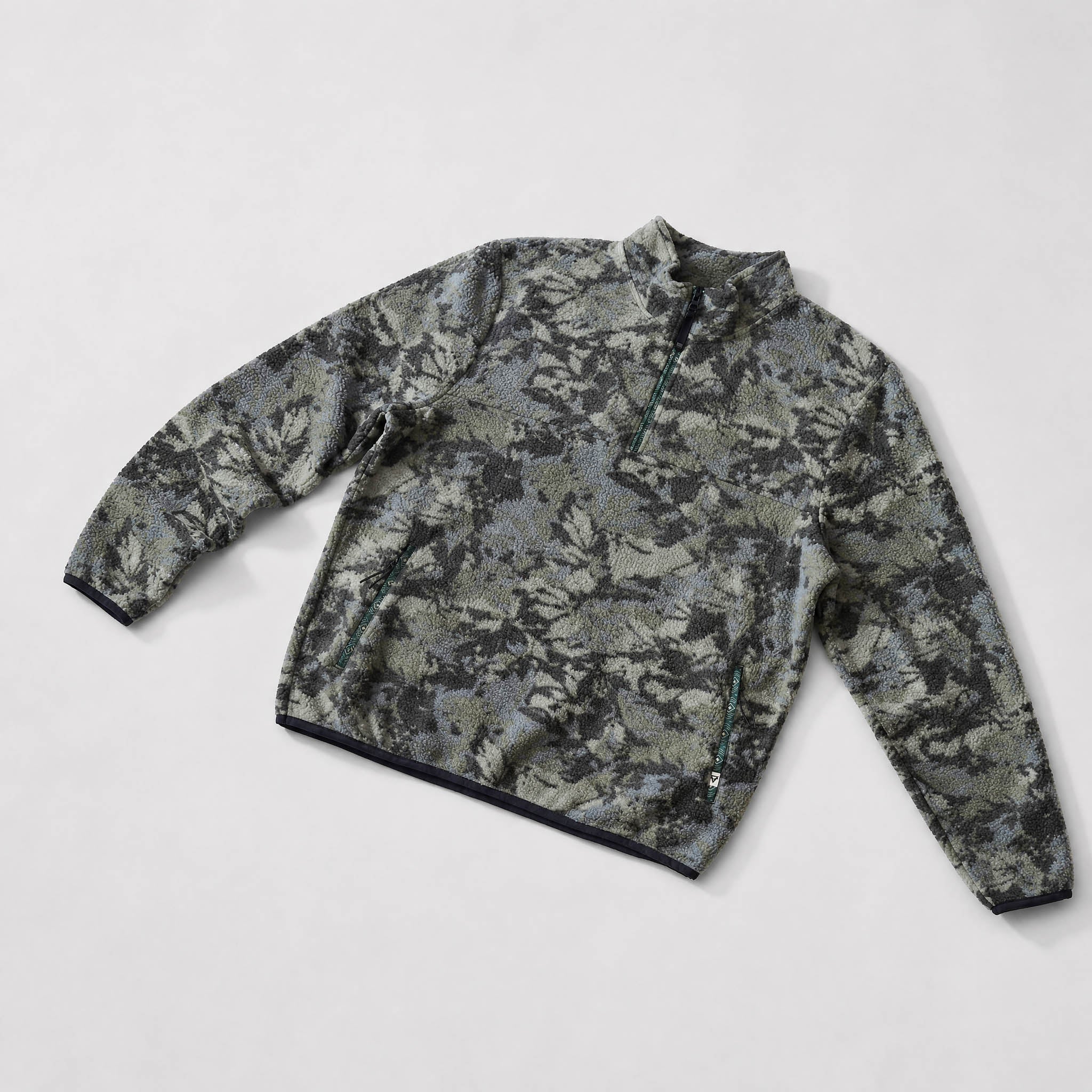 Men's Subzero Heavy Printed Fleece 1/4 ZIp Pullover