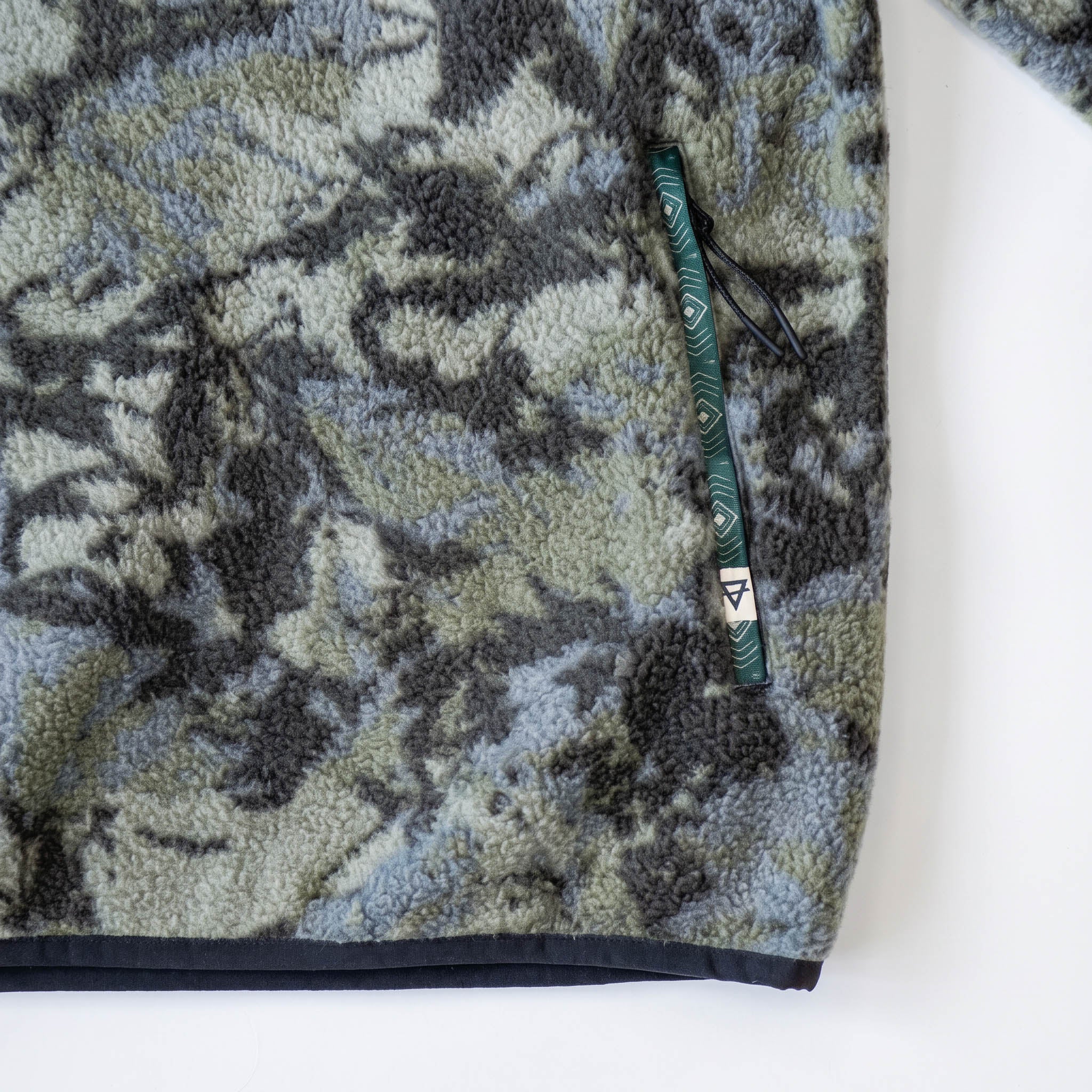 Men's Subzero Heavy Printed Fleece 1/4 ZIp Pullover
