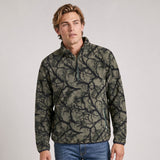 Men's Subzero Heavy Printed Fleece 1/4 ZIp Pullover