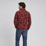 Men's Subzero Heavy Printed Fleece 1/4 ZIp Pullover