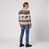 Men's Subzero Heavy Printed Fleece 1/4 ZIp Pullover