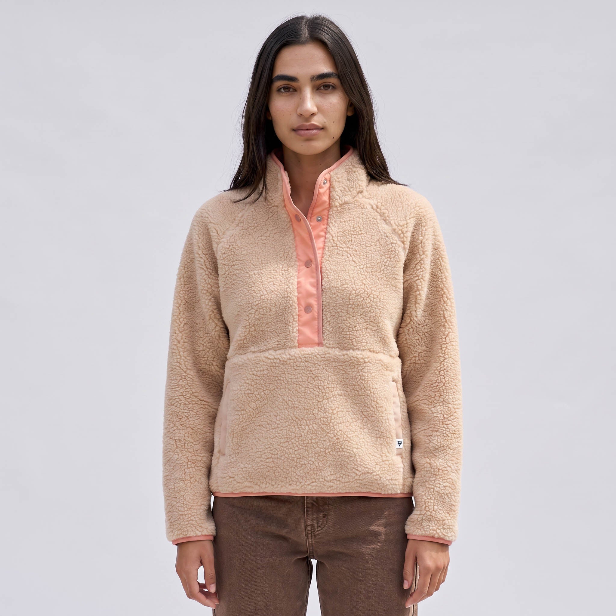 Women's Tara Jersey Lined Snap-Up Pullover