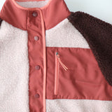 Women's Tara Jersey Lined Snap-Up Pullover - Multitone