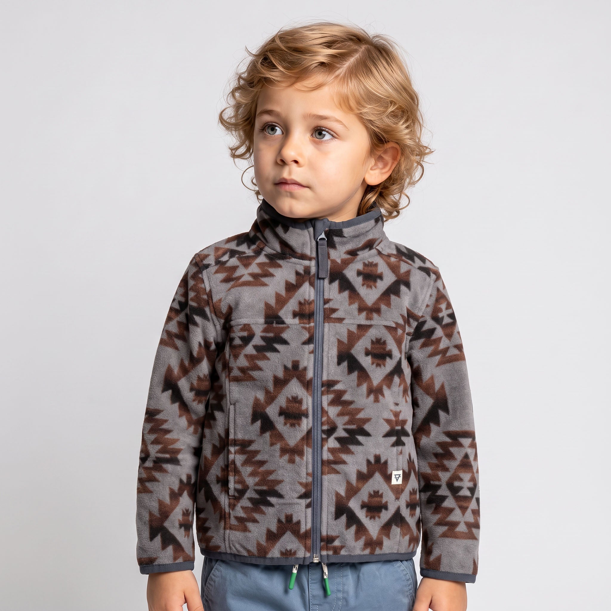 Unisex Trail Microfleece Printed Jacket - Toddler Sizing