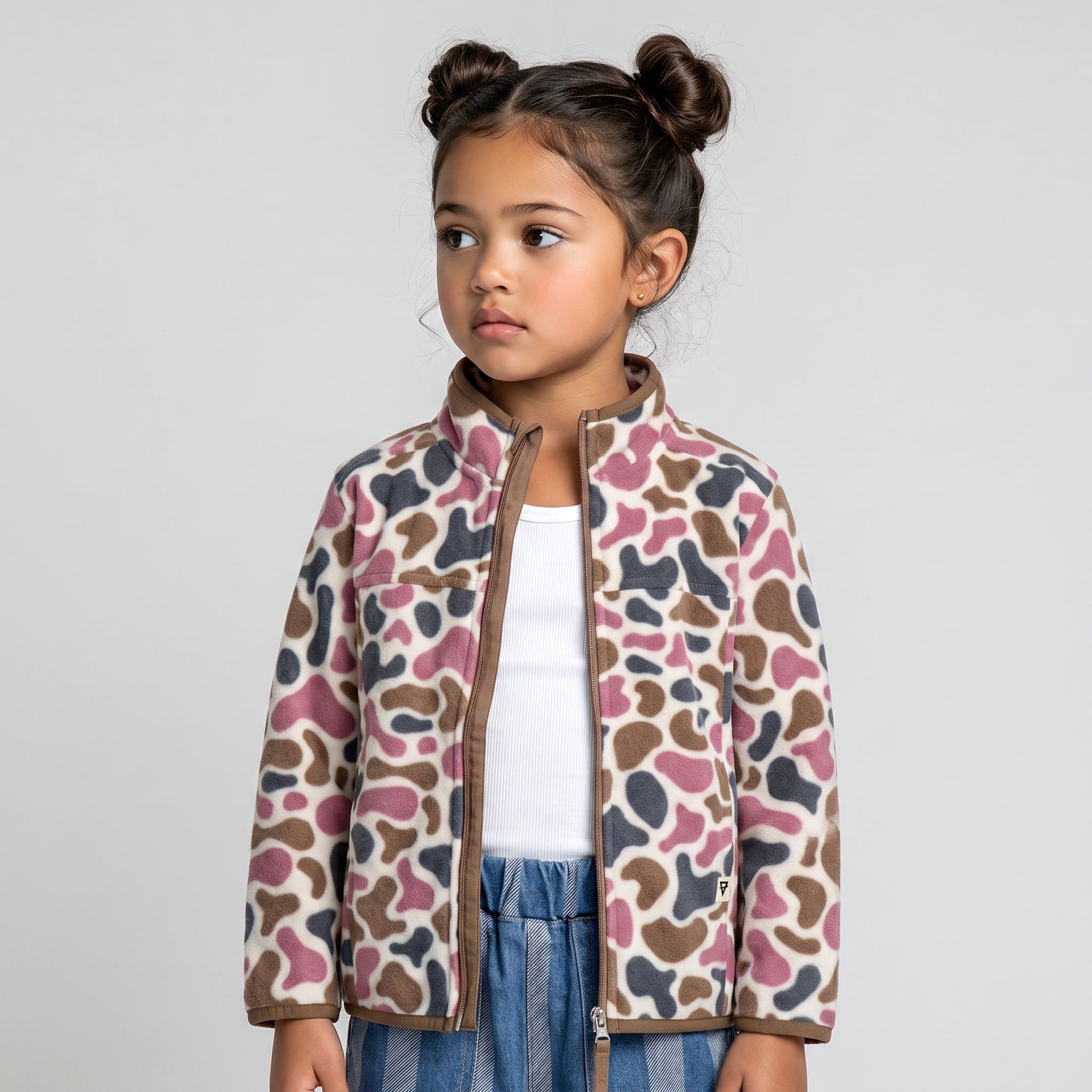 Unisex Trail Microfleece Printed Jacket - Toddler Sizing