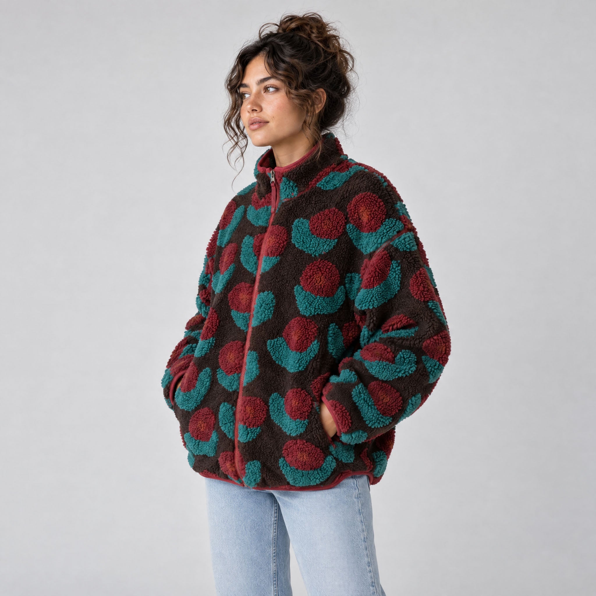 Women's Tara Flocked Berber Jacket