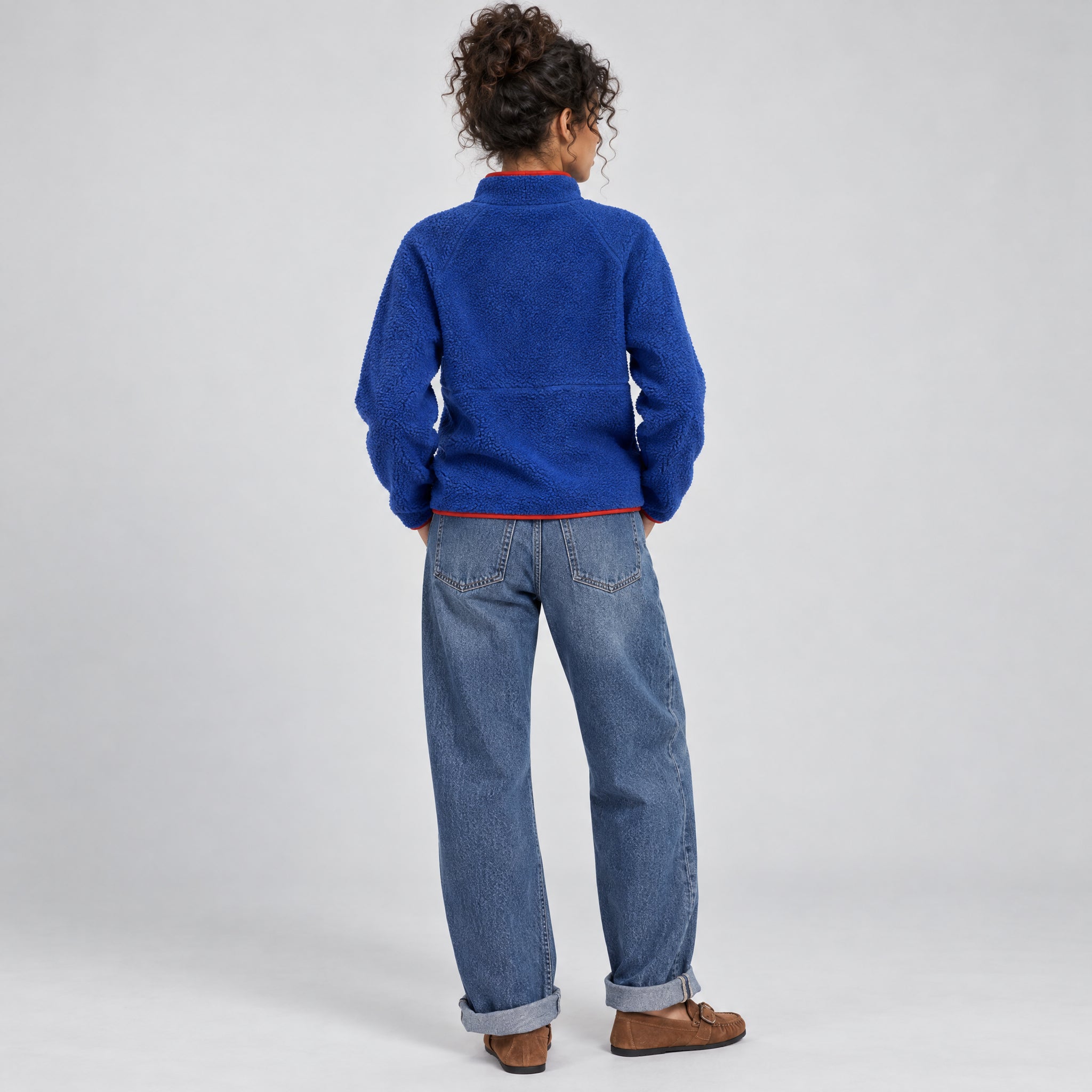 Women's Tara Jersey Lined Snap-Up Pullover