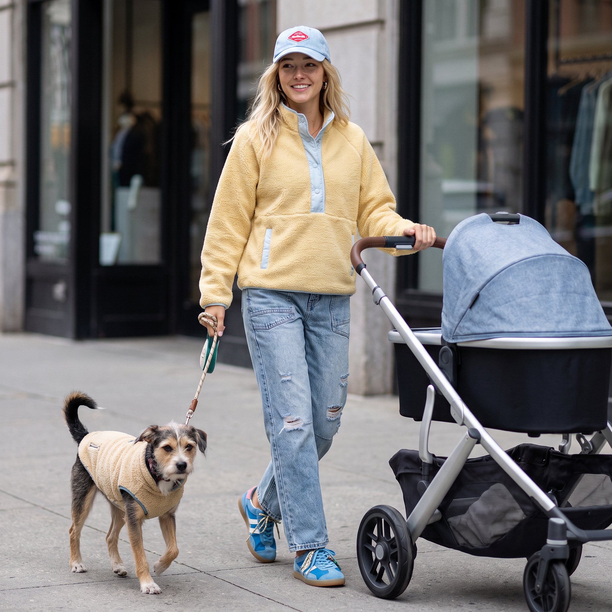 Women's Tara Jersey Lined Snap-Up Pullover