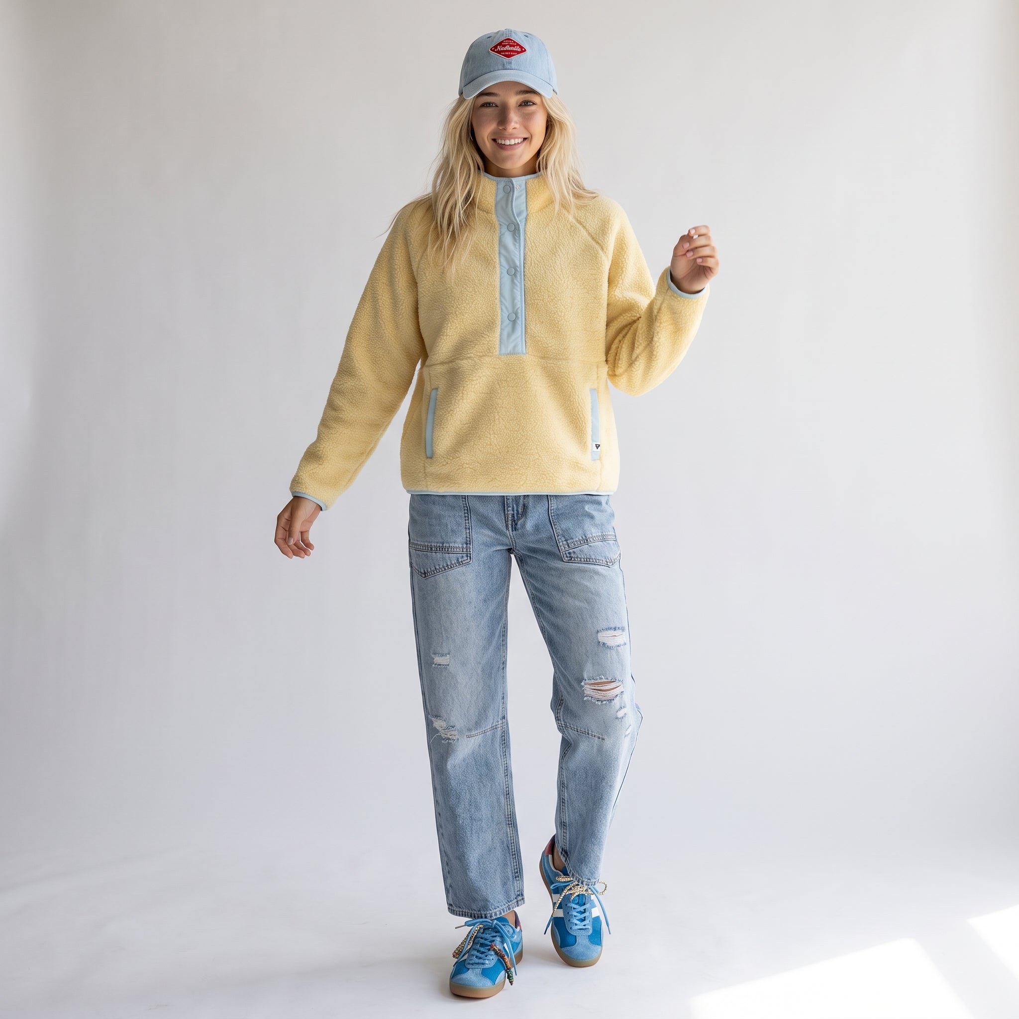 Women's Tara Jersey Lined Snap-Up Pullover