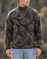 Men's Subzero Heavy Printed Fleece 1/4 ZIp Pullover