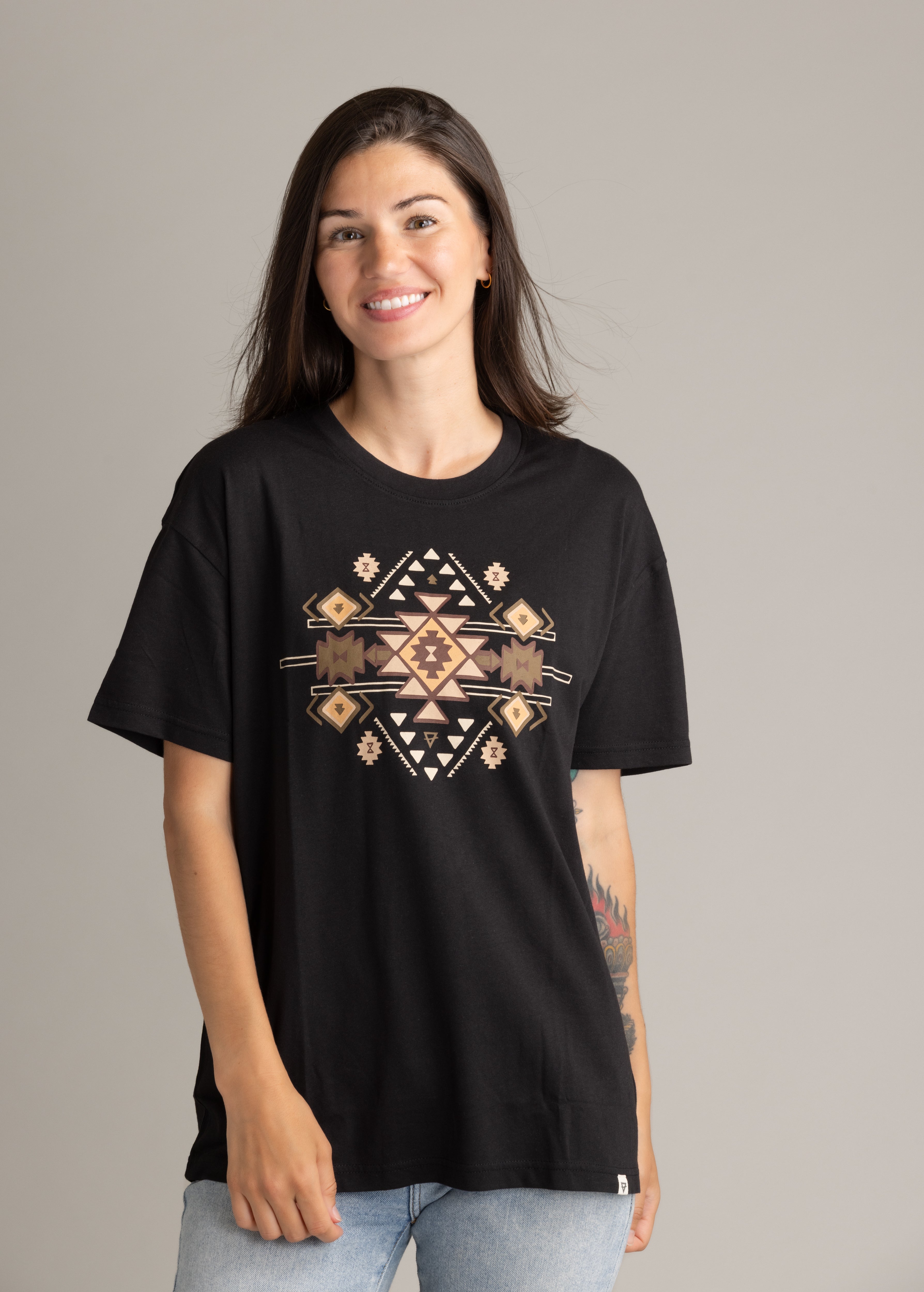 Women's Reagan Oversized Crew - Stonewashed - LIV Outdoor