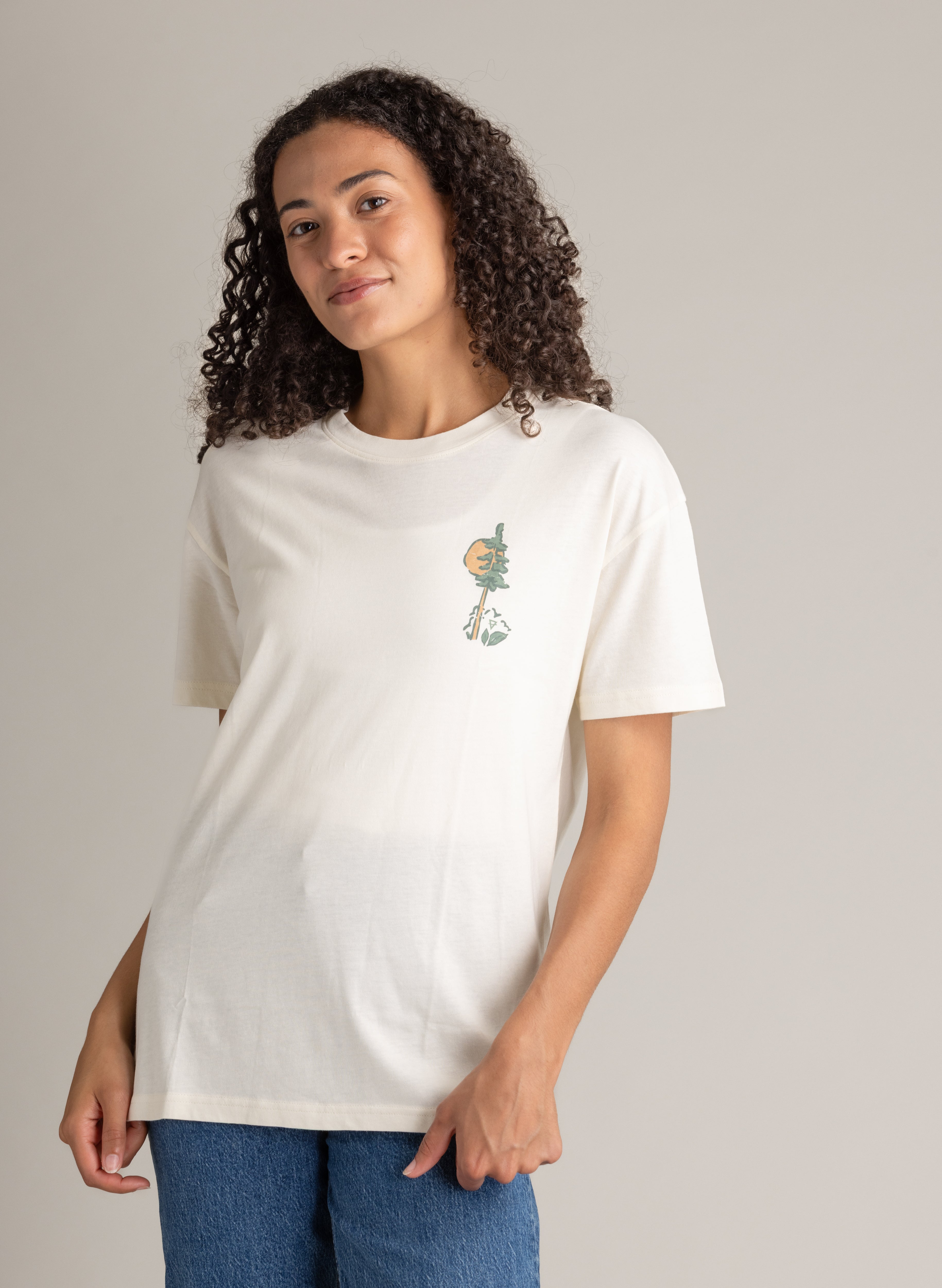 Women's Reagan Oversized Crew - Stonewashed - LIV Outdoor