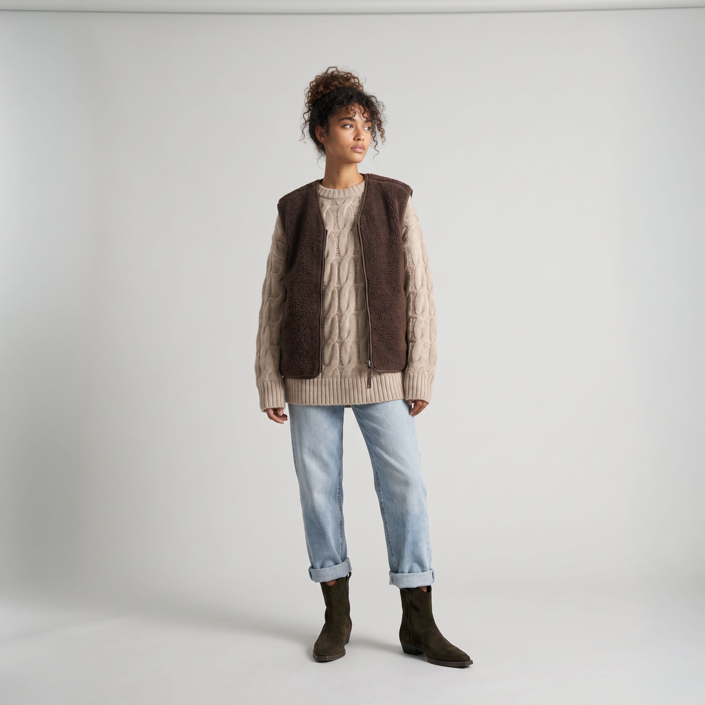 Women's Tara Berber Vest