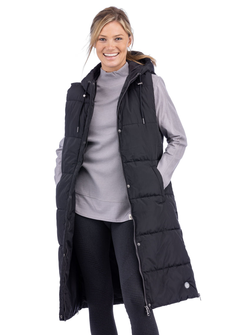 Women's Echo Extra Long Puffer Vest - LIV Outdoor