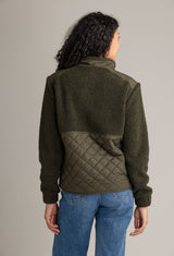 Women's Cori Full Zip Boucle Hybrid Jacket - LIV Outdoor