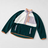 Women's Tara Jersey Lined Snap-Up Pullover - Multitone