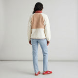 Women's Tara Jersey Lined Snap-Up Pullover - Multitone