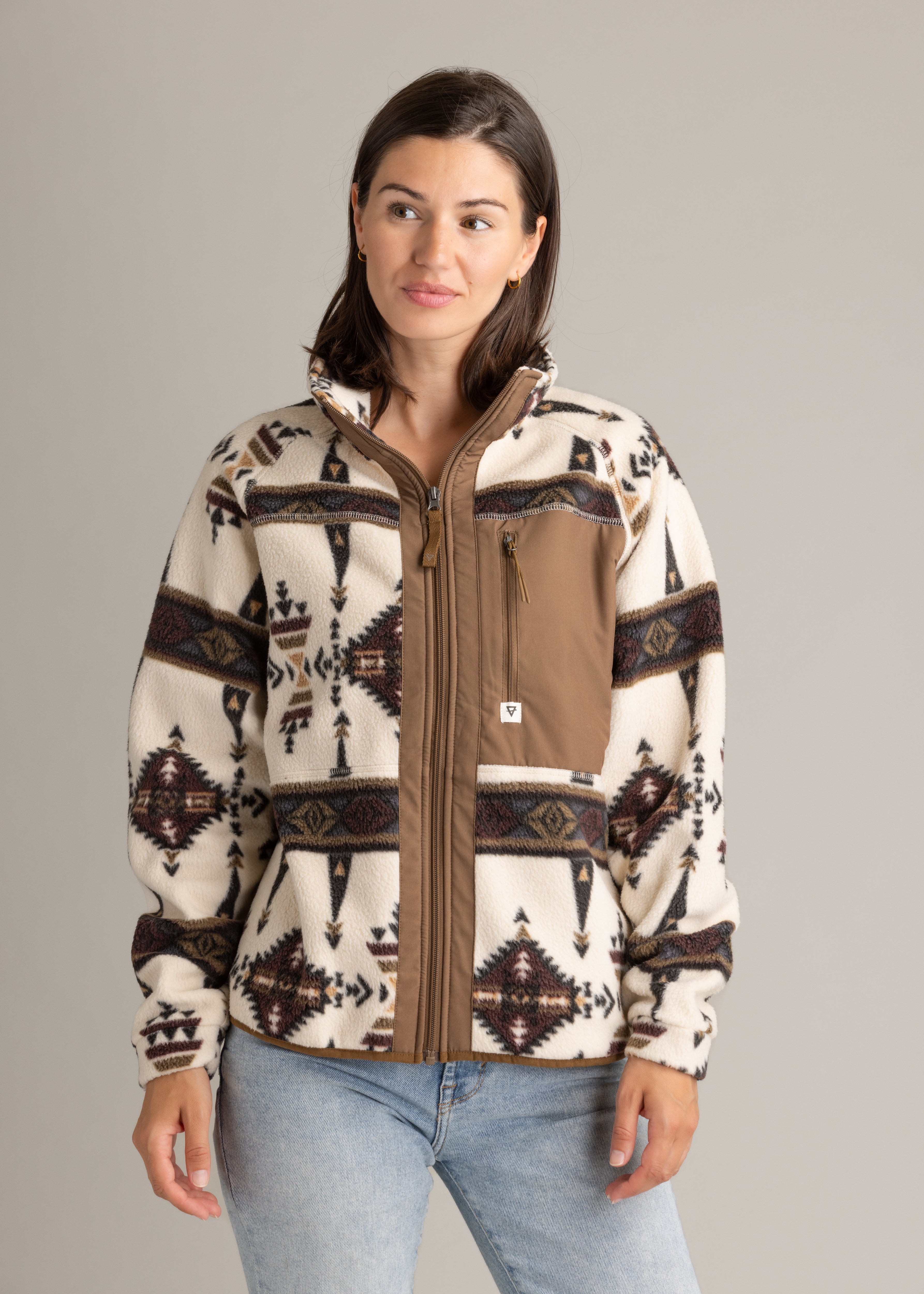 Women's Dawn Full Zip Heavy Fleece Jacket