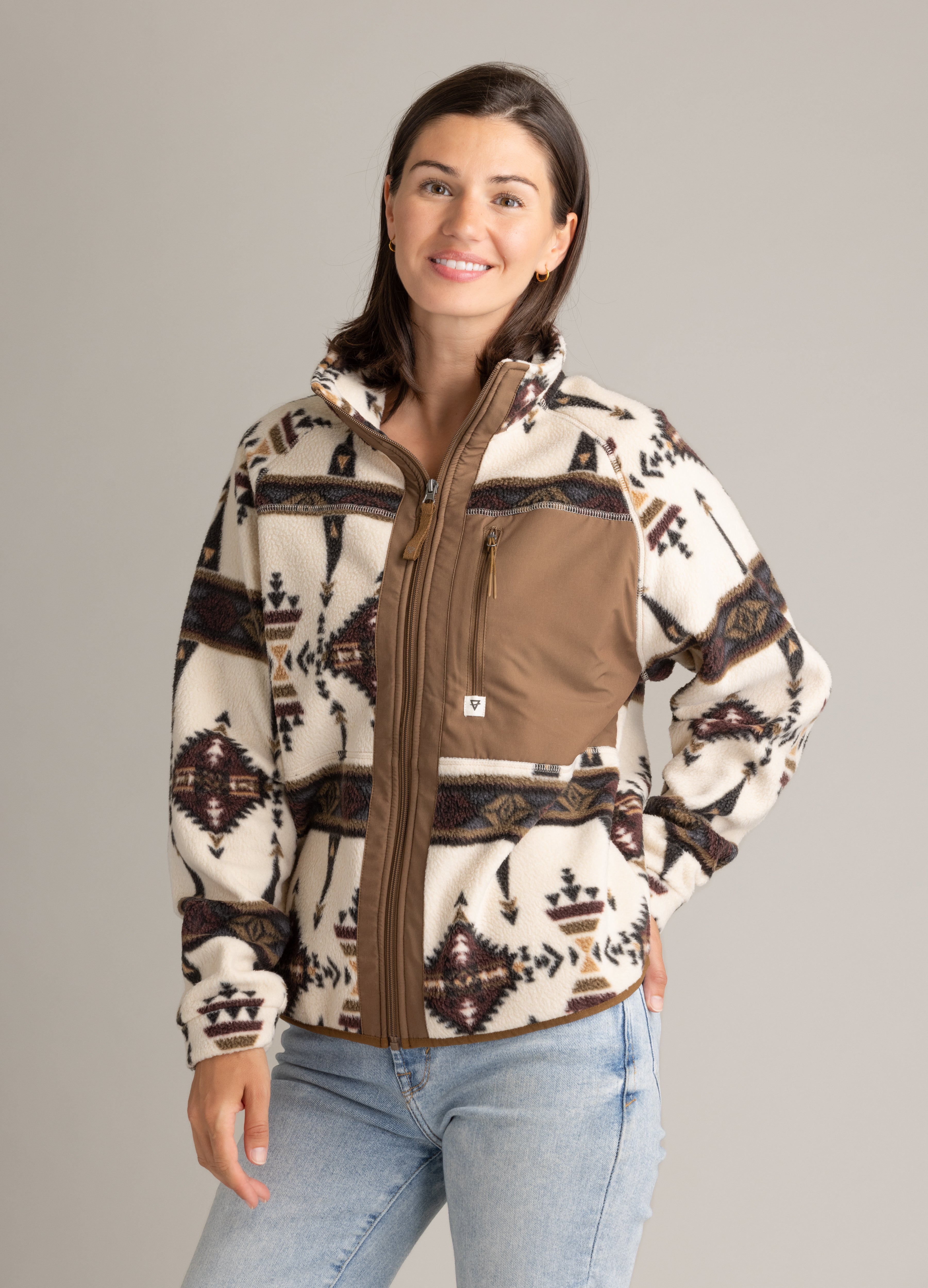 Women's Dawn Full Zip Heavy Fleece Jacket