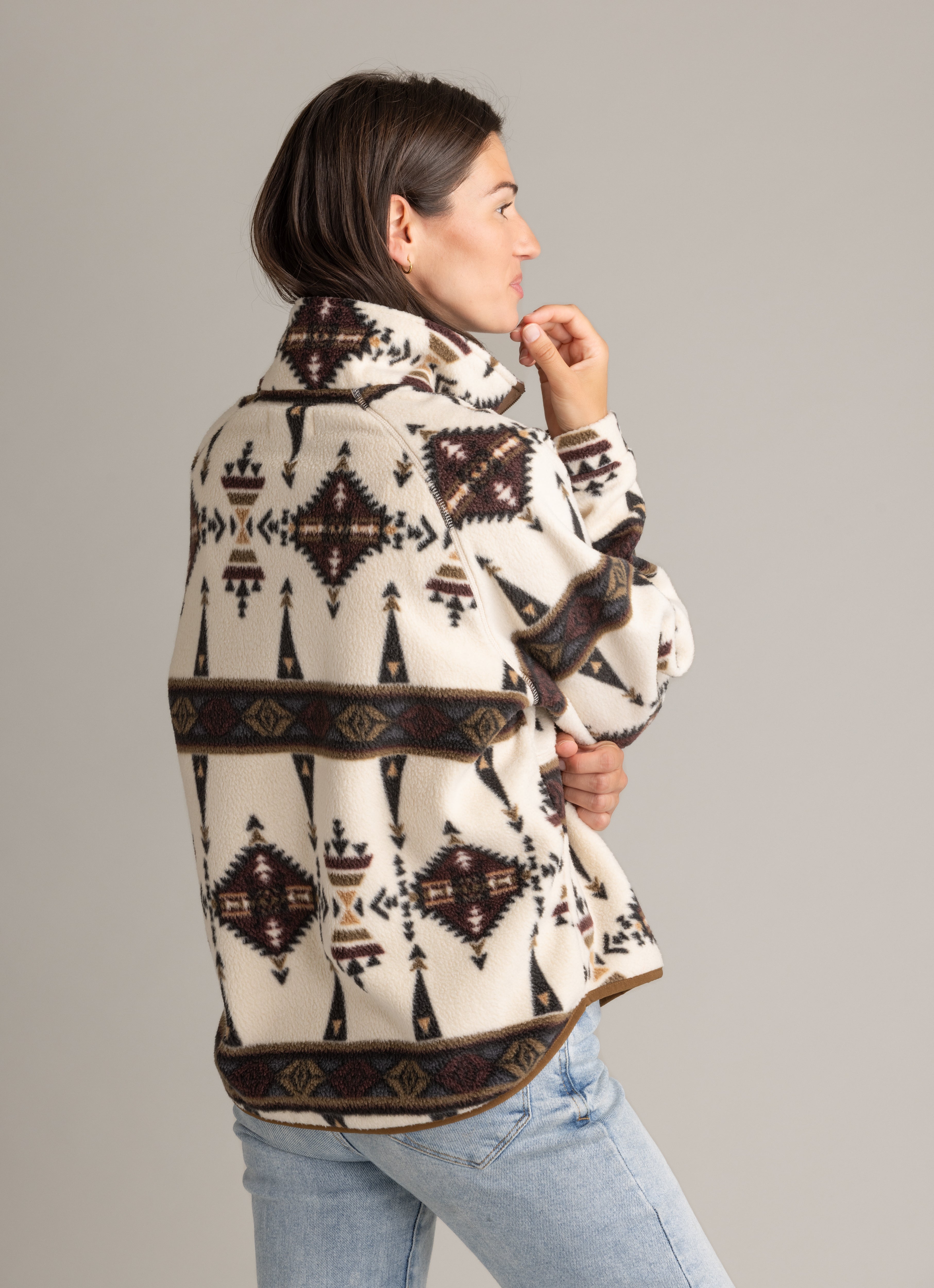 Women's Dawn Full Zip Heavy Fleece Jacket