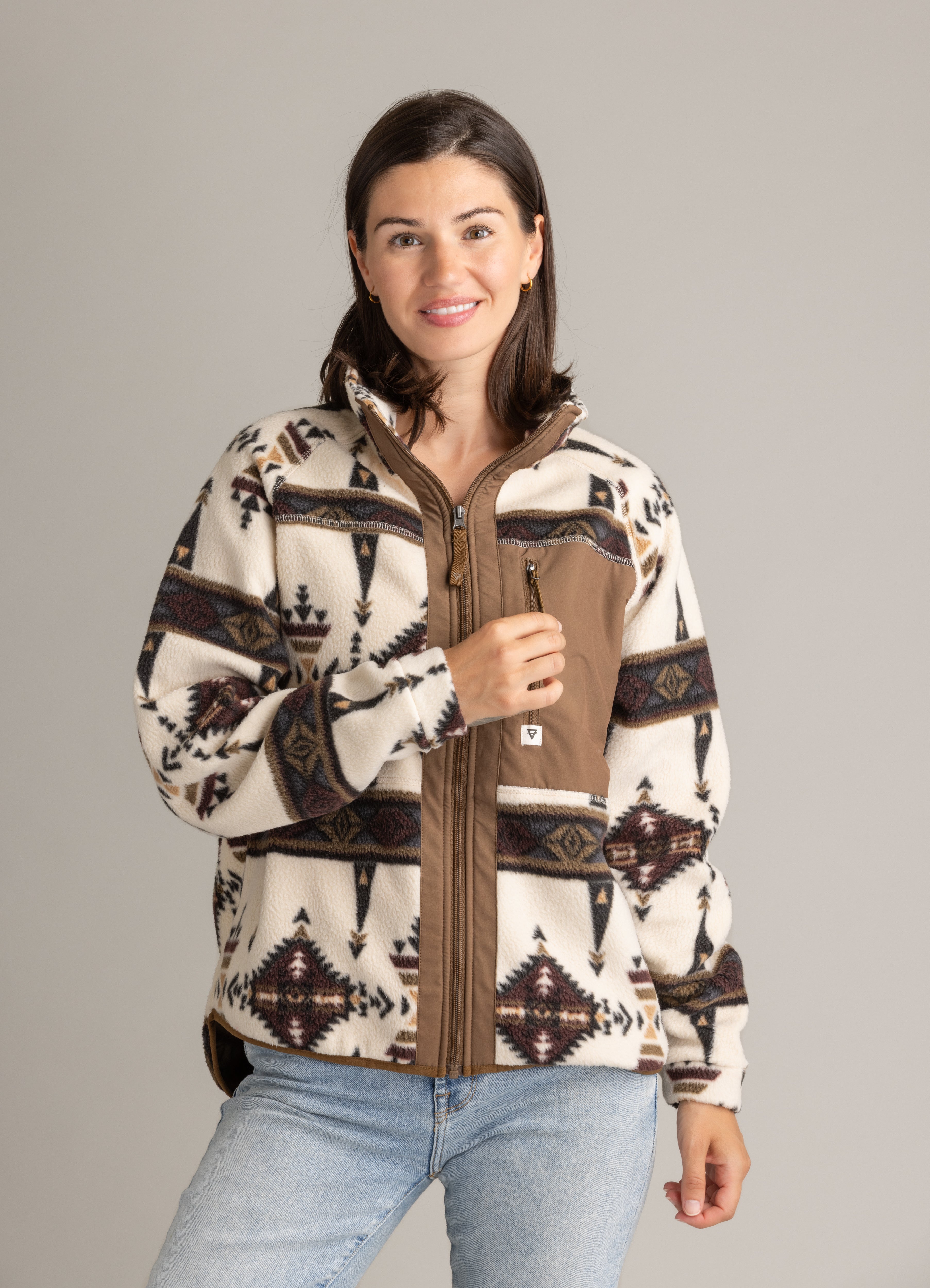 Women's Dawn Full Zip Heavy Fleece Jacket