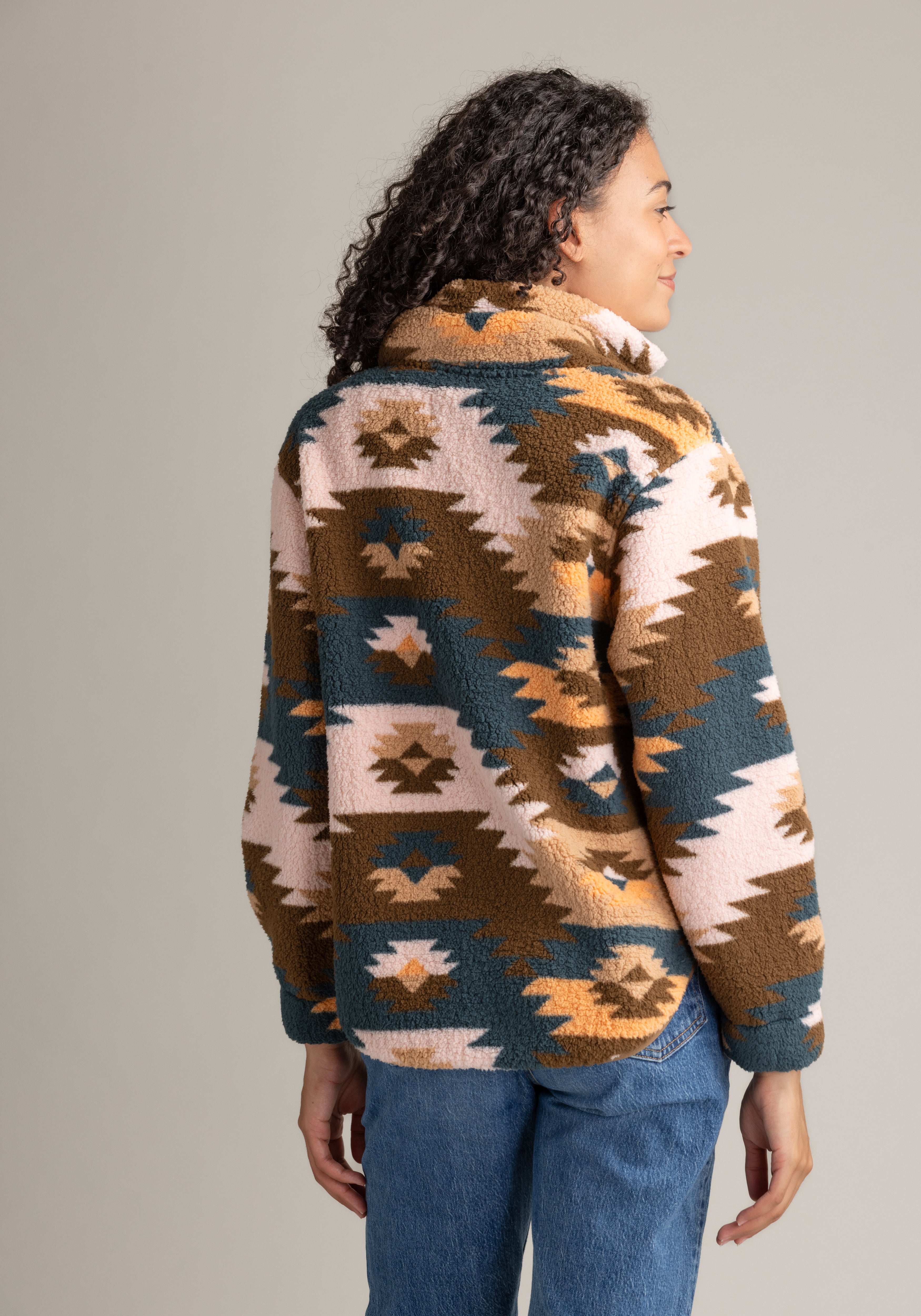 Women's Ainsley Full Zip Ultra Plush Sherpa Jacket - LIV Outdoor