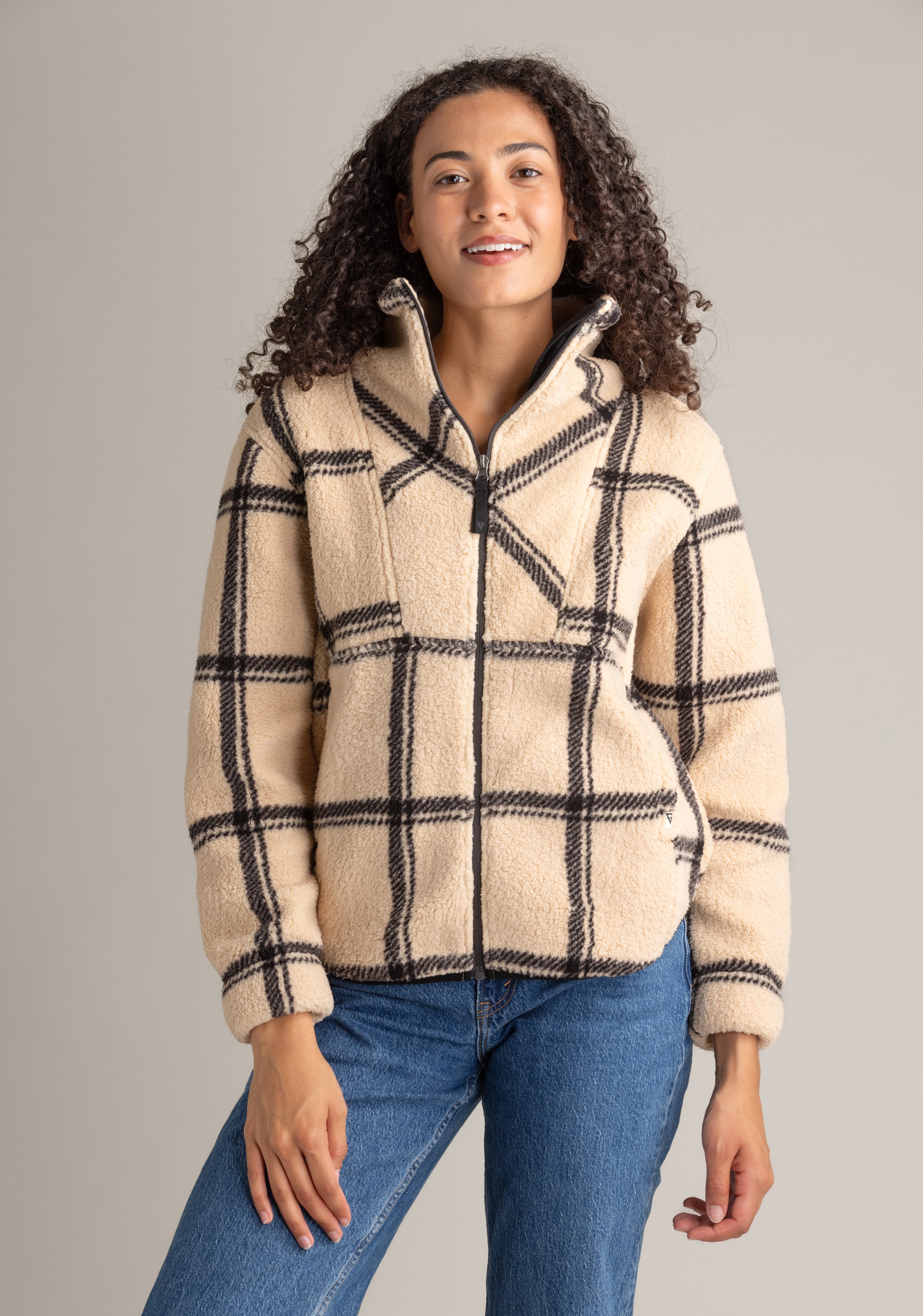 Women's Ainsley Full Zip Ultra Plush Sherpa Jacket