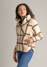 Women's Ainsley Full Zip Ultra Plush Sherpa Jacket - LIV Outdoor
