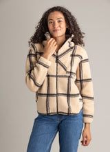 Women's Ainsley Full Zip Ultra Plush Sherpa Jacket - LIV Outdoor