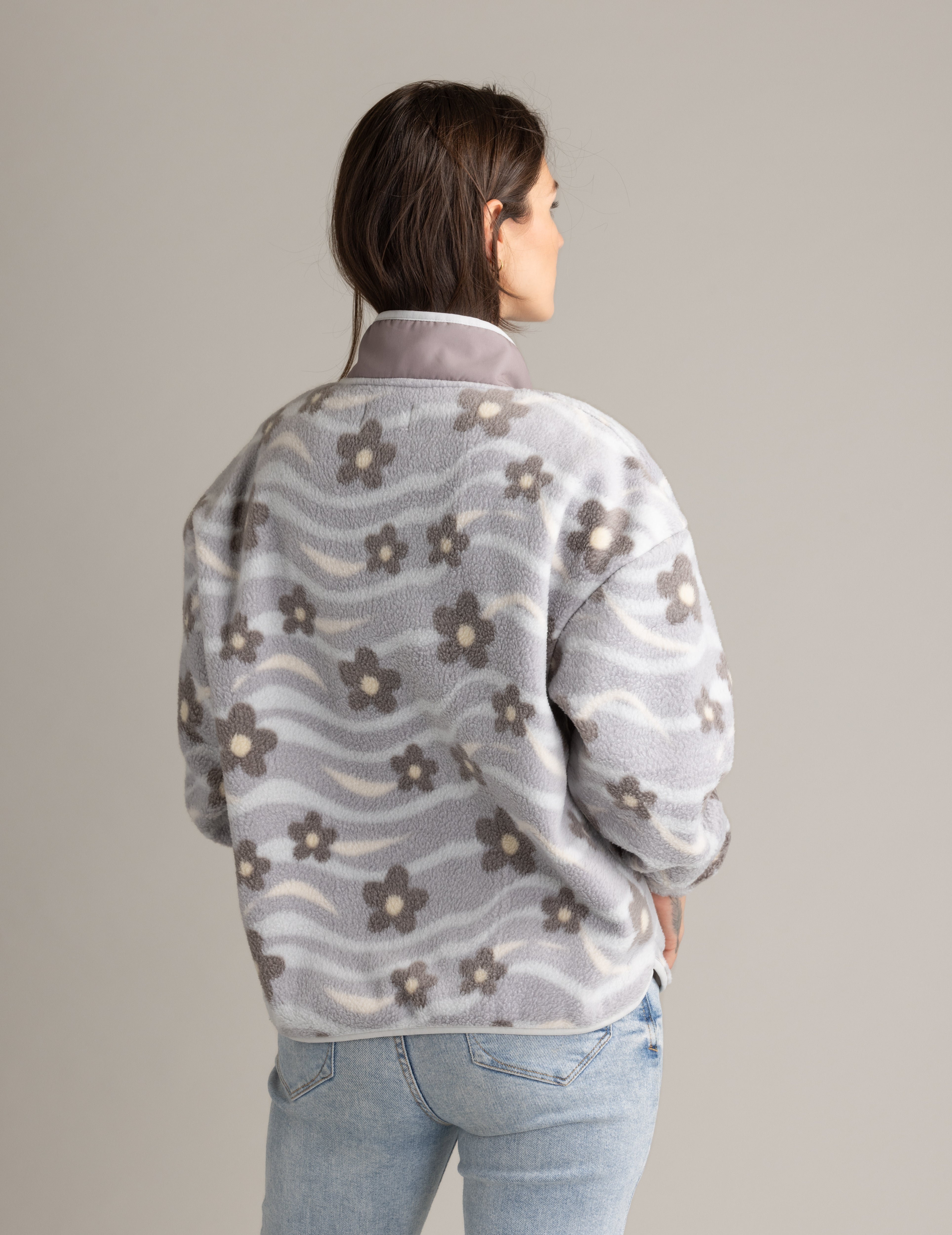 Women's Dawn Heavy Fleece Quarter Snap Pullover - LIV Outdoor
