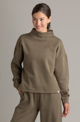Women's Kaya Quilted Mock Crew - LIV Outdoor